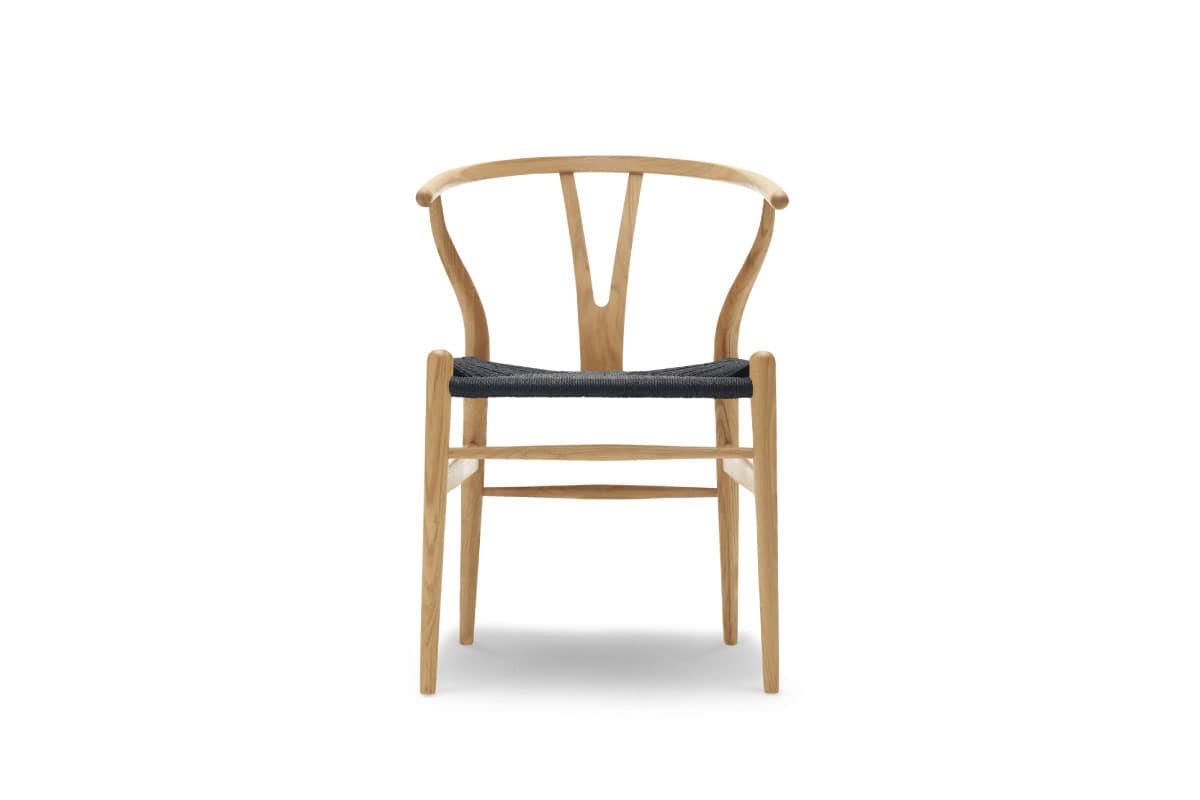 CARL HANSEN & SON | CH24 WISHBONE CHAIR オーク/ブラックペーパーコード