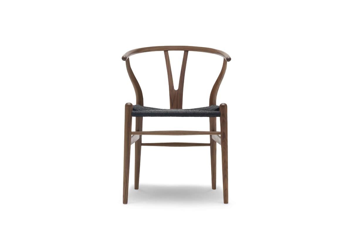 CARL HANSEN & SON | CH24 WISHBONE CHAIR ウォールナット/ブラックペーパーコード