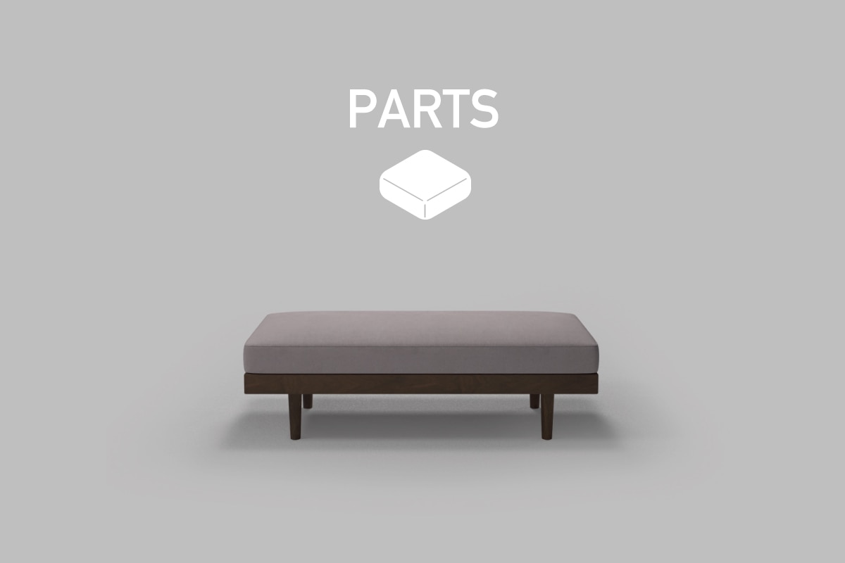 CHILL SOFA PARTS ベンチ 120用　座クッション中材（単品）