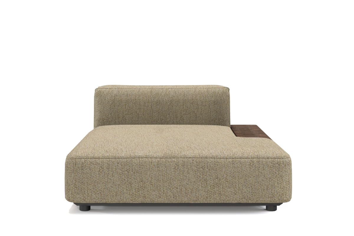 COMPOSIT SYSTEM SOFA ワンアームカウチ130（ウッドアーム）