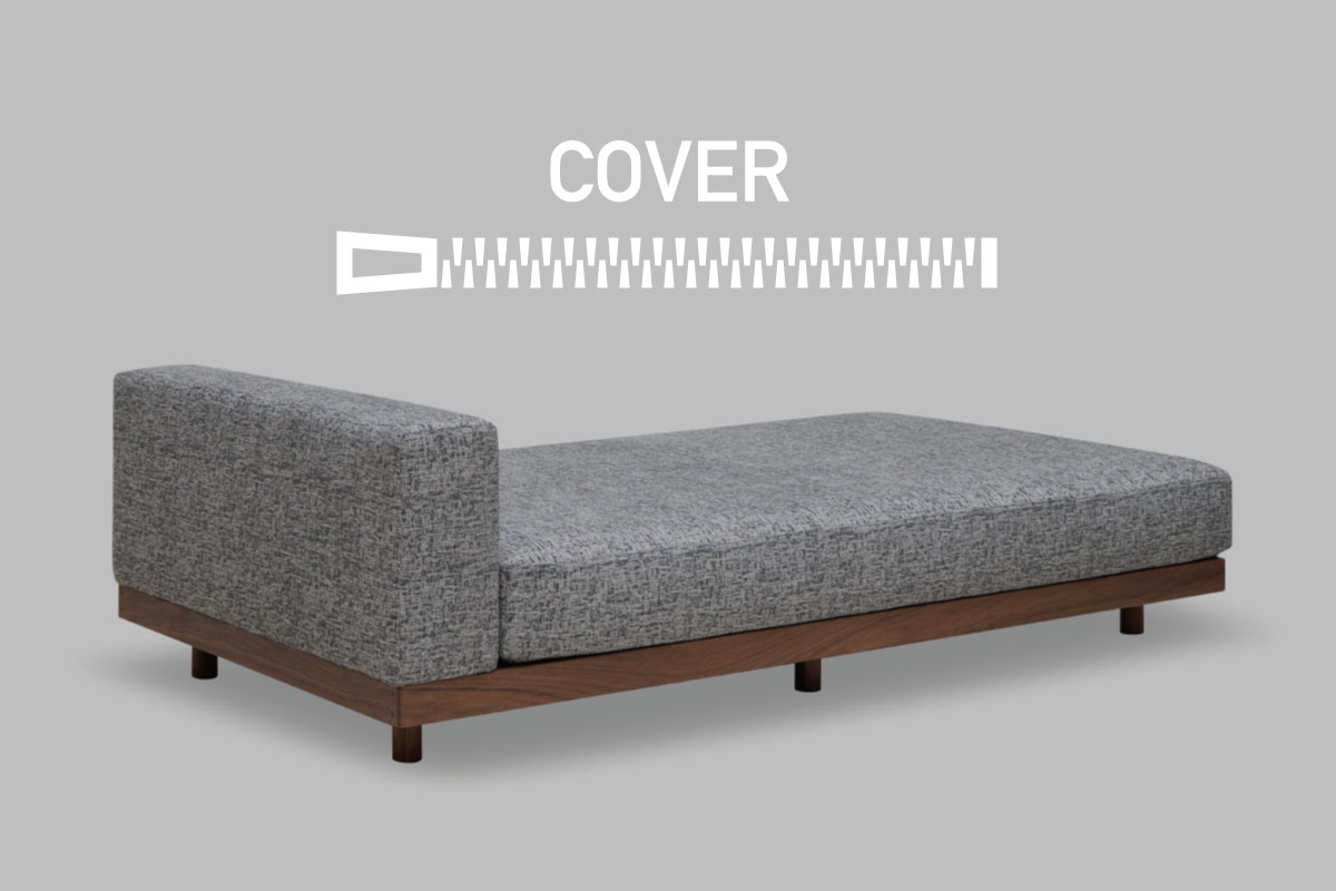 DANISH FREE SOFA BACK COVER サイドカウチ160110