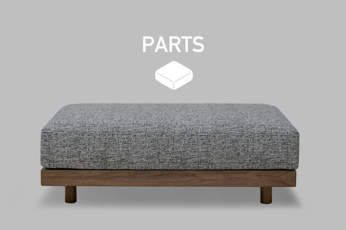 DANISH FREE SOFA PARTS スクエアソファ110