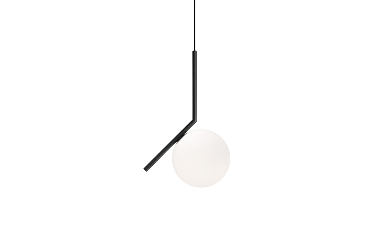 Flos | IC LIGHTS S1 JP ブラック シーリングライト1
