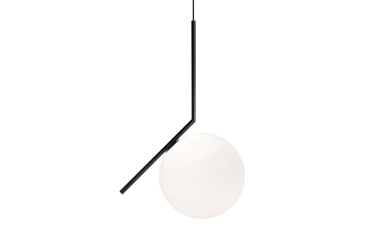 Flos | IC LIGHTS S2 JP ブラック シーリングライト2