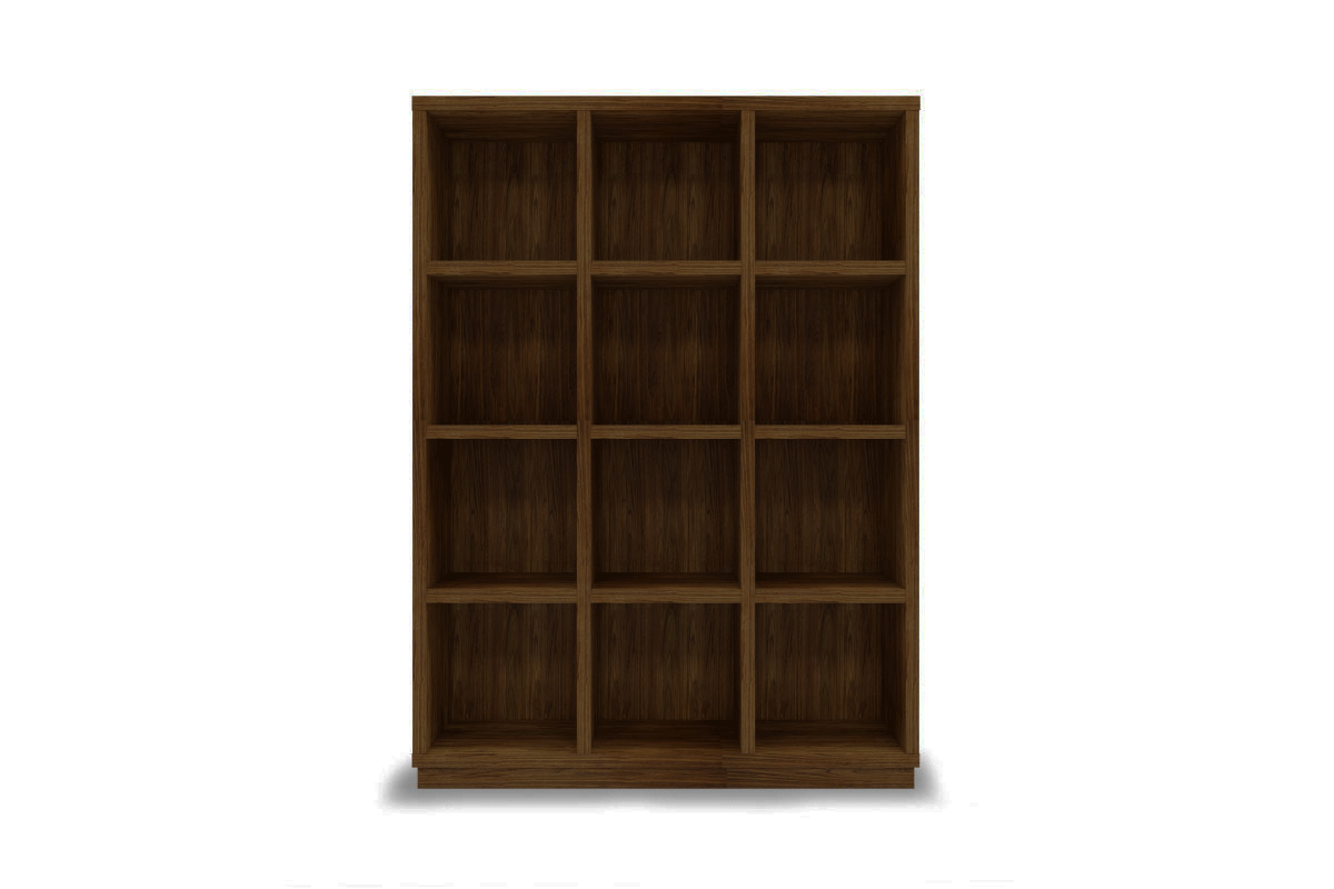 GRID SHELF 3列4段 : W111.2 × D29.2 × H152cm