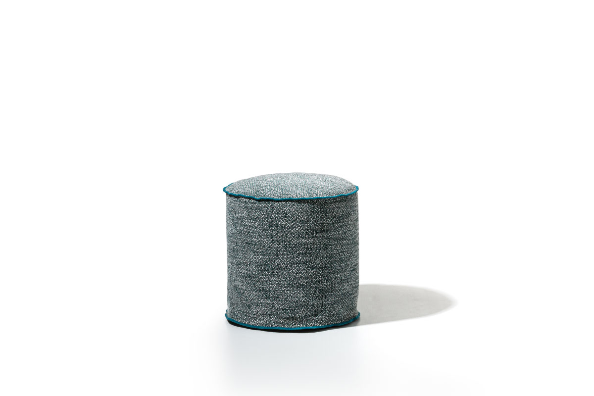 GERVASONI | BRICK 19 19 オットマン (Φ45 x 50 cm)