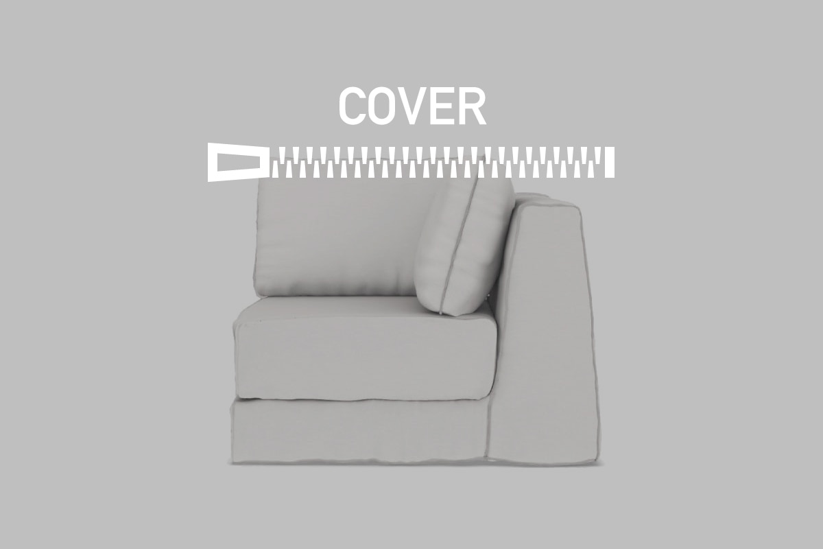 GERVASONI | LOLL 27AN COVER LOLL 27AN (W105xD105xH78cm)