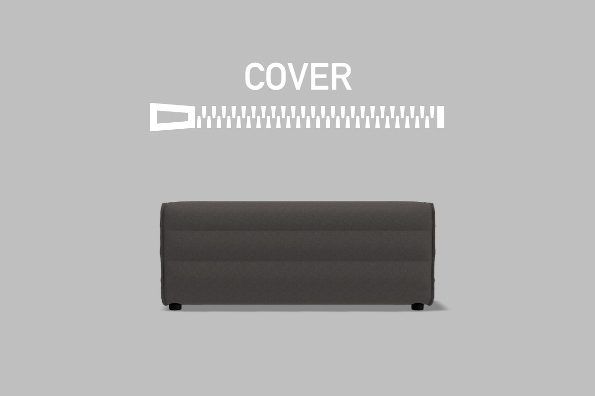 GERVASONI | SAMET LOW 14 COVER サメット ロー 14　モジュラーソファバック　カバー