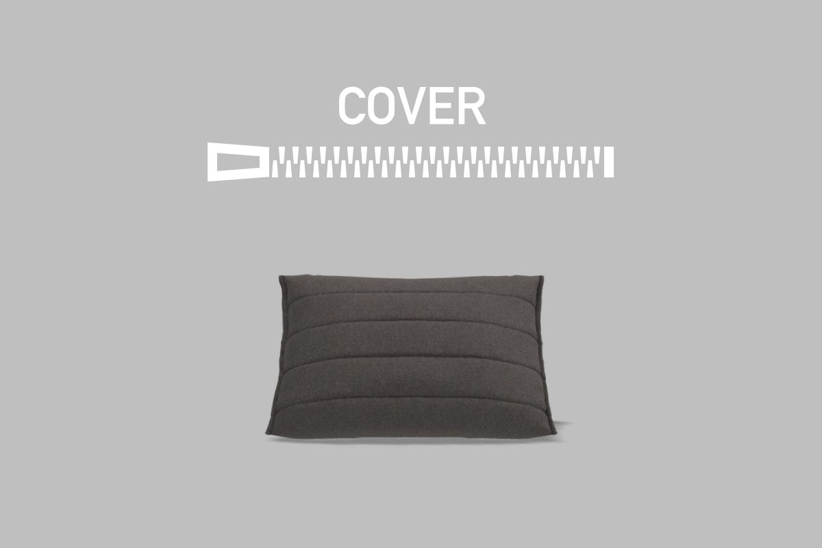 GERVASONI | SAMET LOW GR COVER サメット　ロークッション GR　カバー