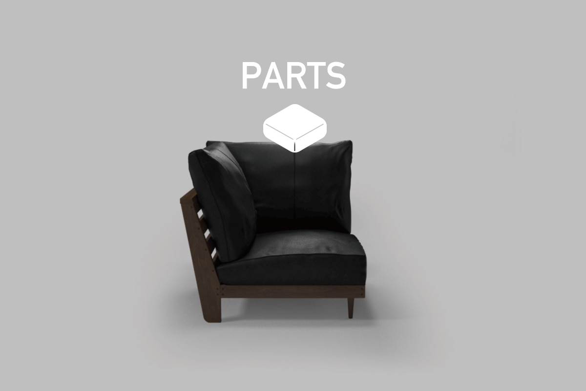 HEAVEN 850 SOFA PARTS コーナー8585用　背クッション中材（単品）