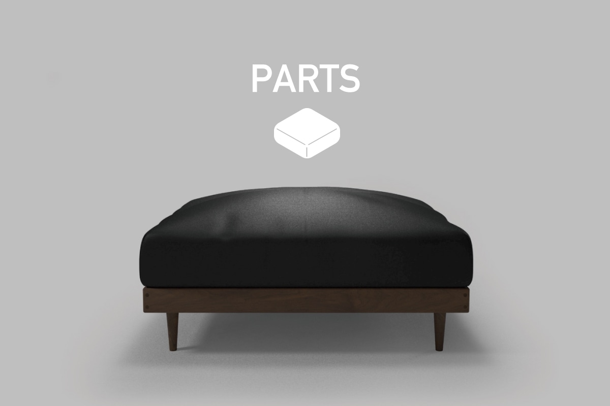 HEAVEN 950 SOFA PARTS オットマン9070用　座クッション中材（単品）