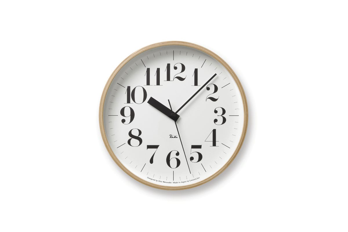 Lemnos | RIKI CLOCK RC φ25.4×D5.4cm