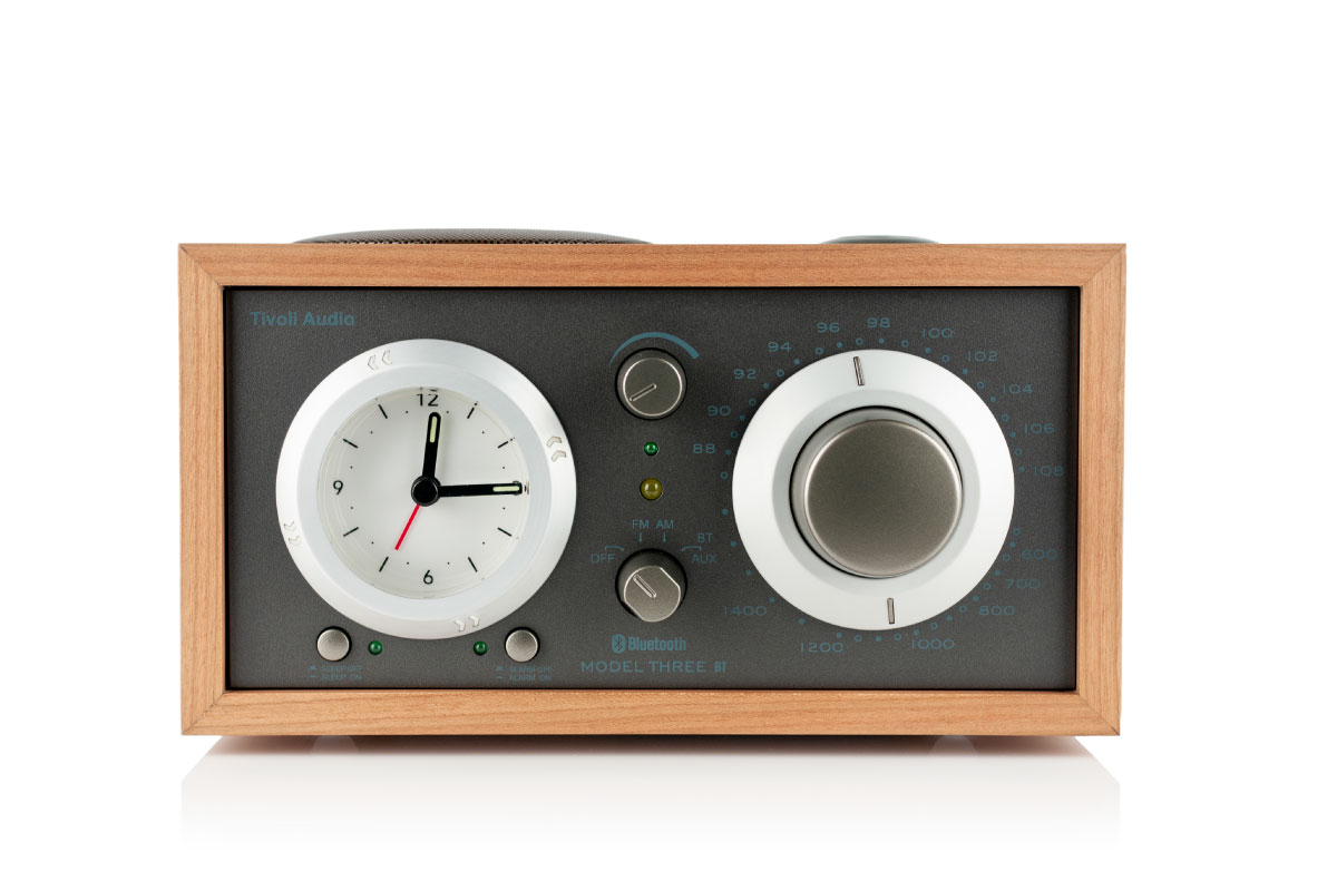 Tivoli Audio | Model Three BT Cherry/Metallic Taupe
