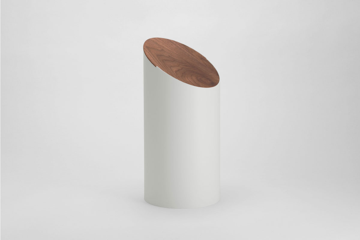 MOHEIM | SWING BIN gray / walnut M
