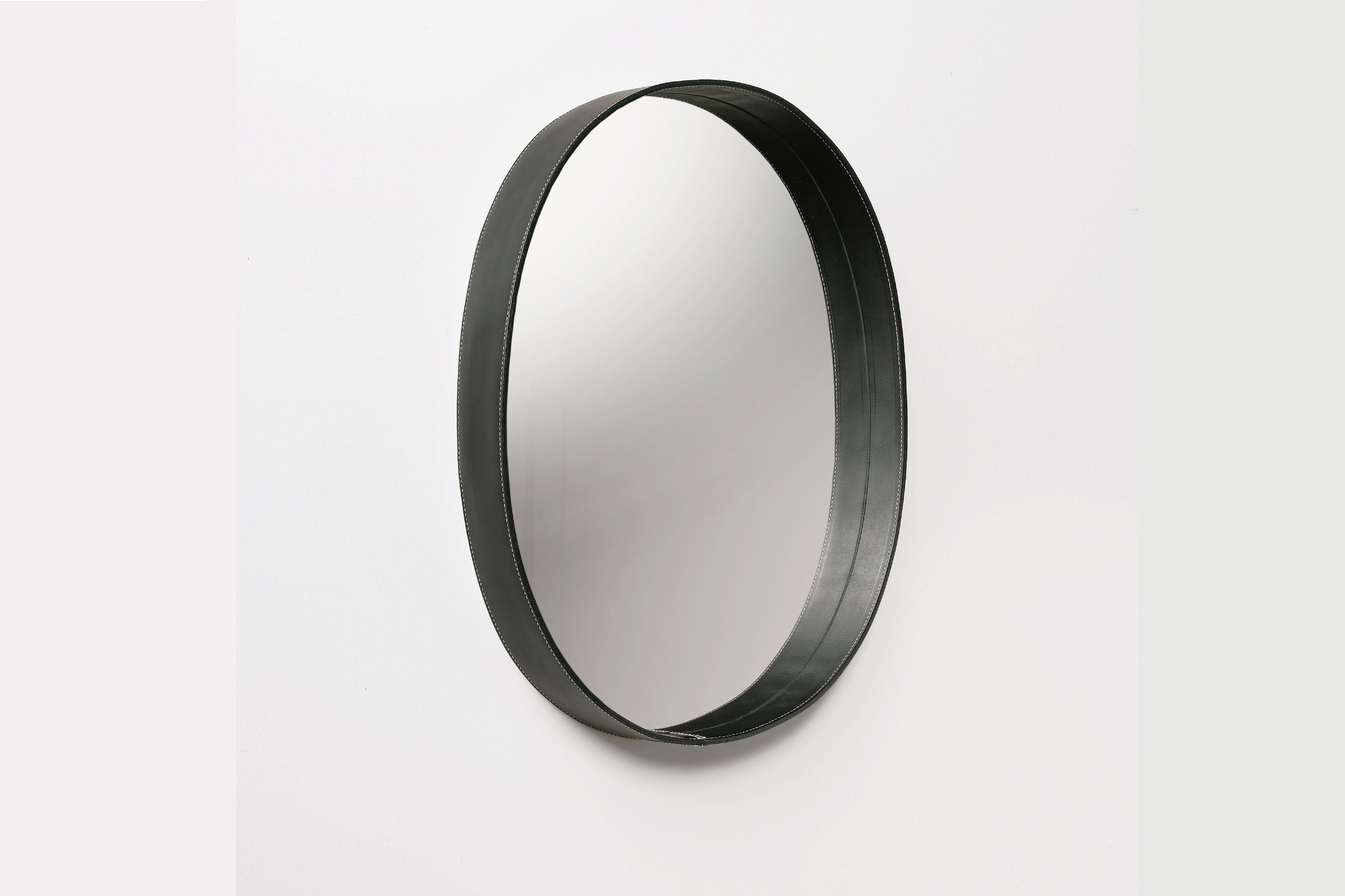 MOHEIM | OVAL MIRROR black