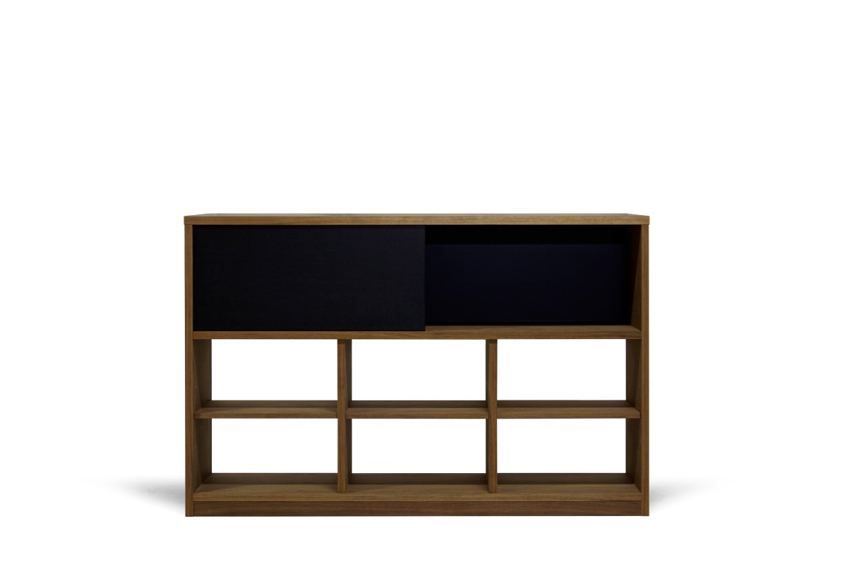 MASK OPEN SHELF ロータイプ棚板あり W180×D40×H116.4cm