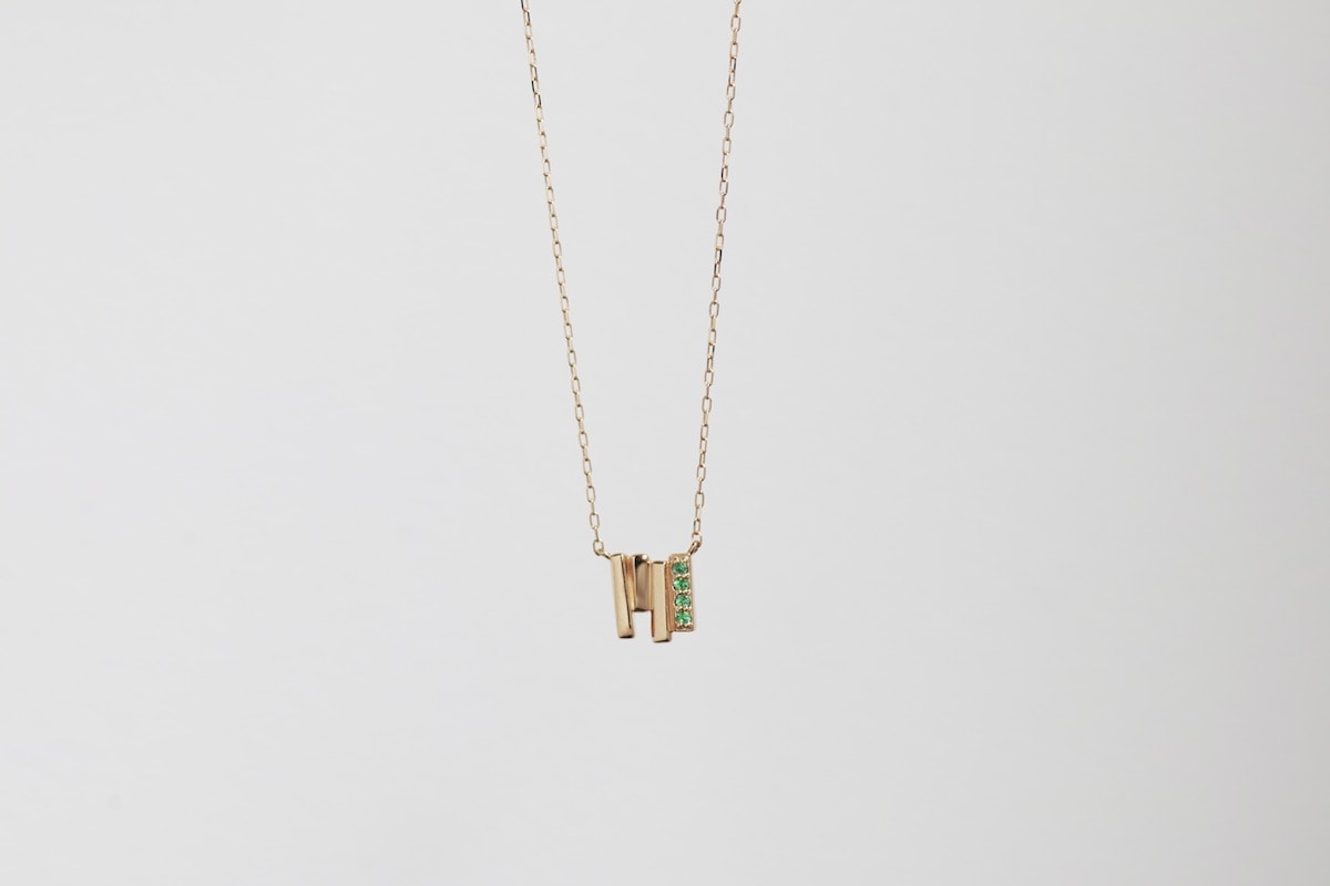 MASTERWAL JEWELRY MWJ NECKLACE エメラルド