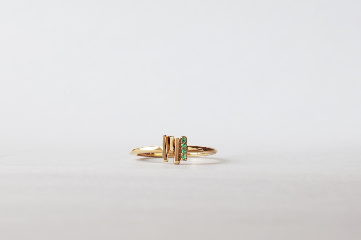 MASTERWAL JEWELRY  MWJ RING エメラルド 13号