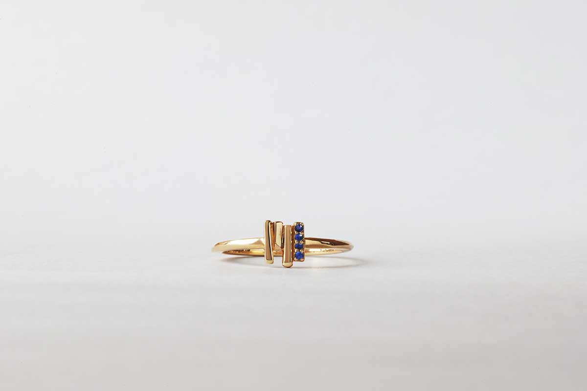 MASTERWAL JEWELRY  MWJ RING サファイヤ 14号
