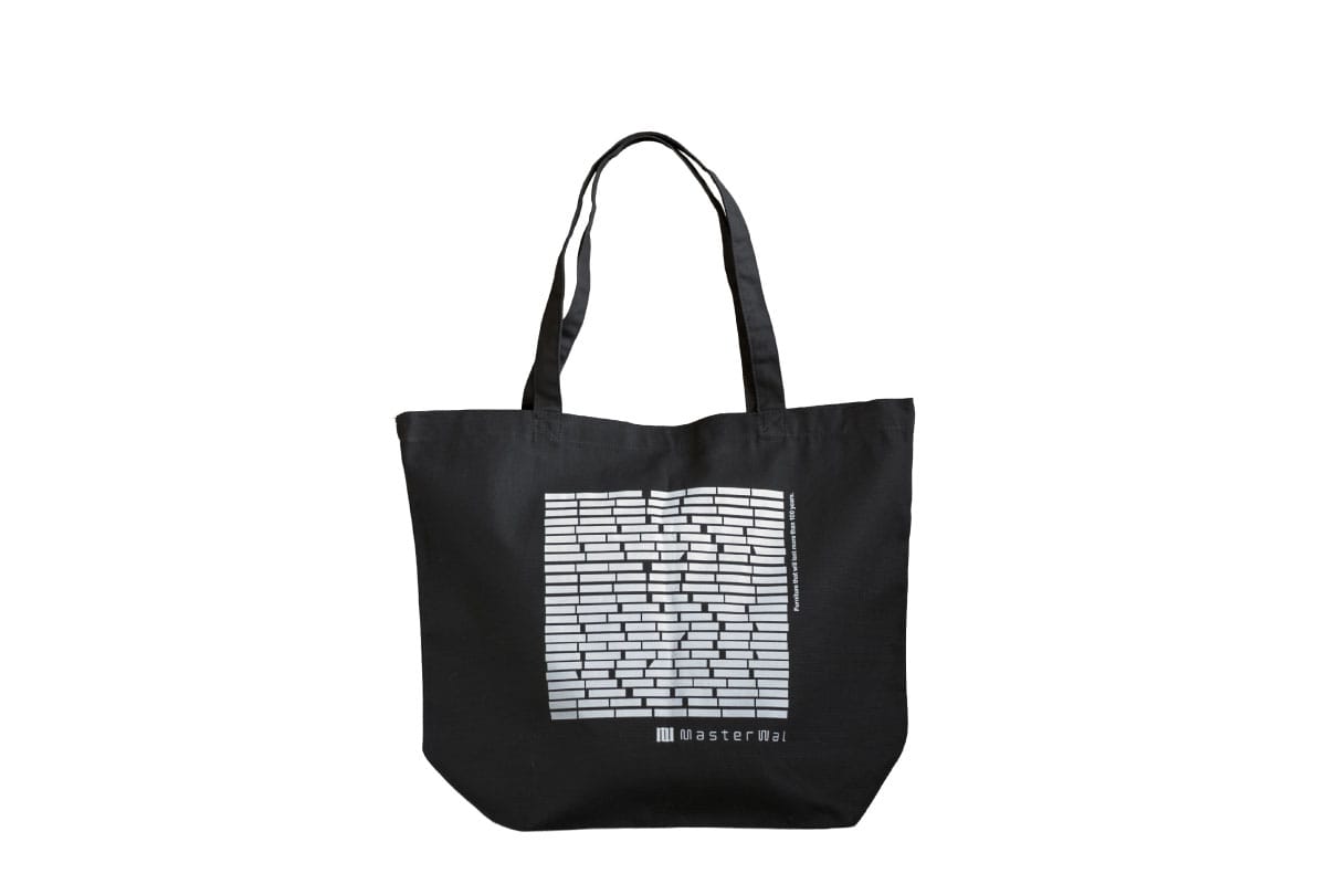 MASTERWAL FABRIC TOTE BAG LUMBER ブラック