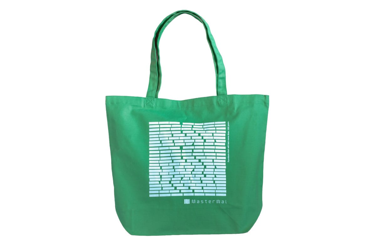MASTERWAL FABRIC TOTE BAG LUMBER ライム
