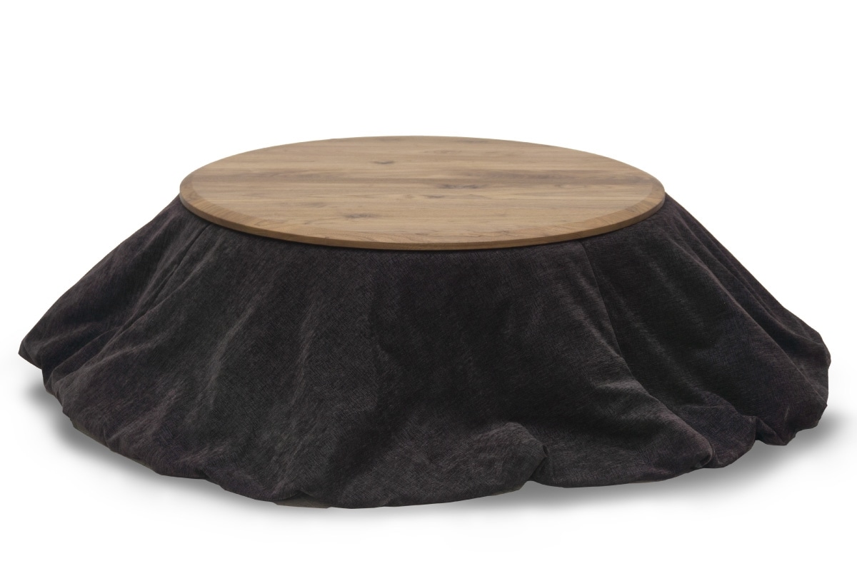 COMMON ROOTS | ORANGE KOTATSU FUTON - ROUND