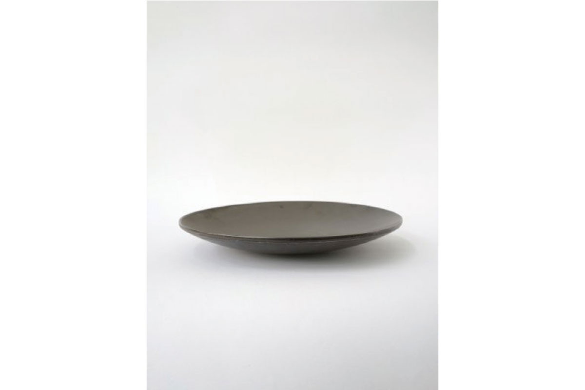 SyuRo |  炻器 Deep Plate 黒 L