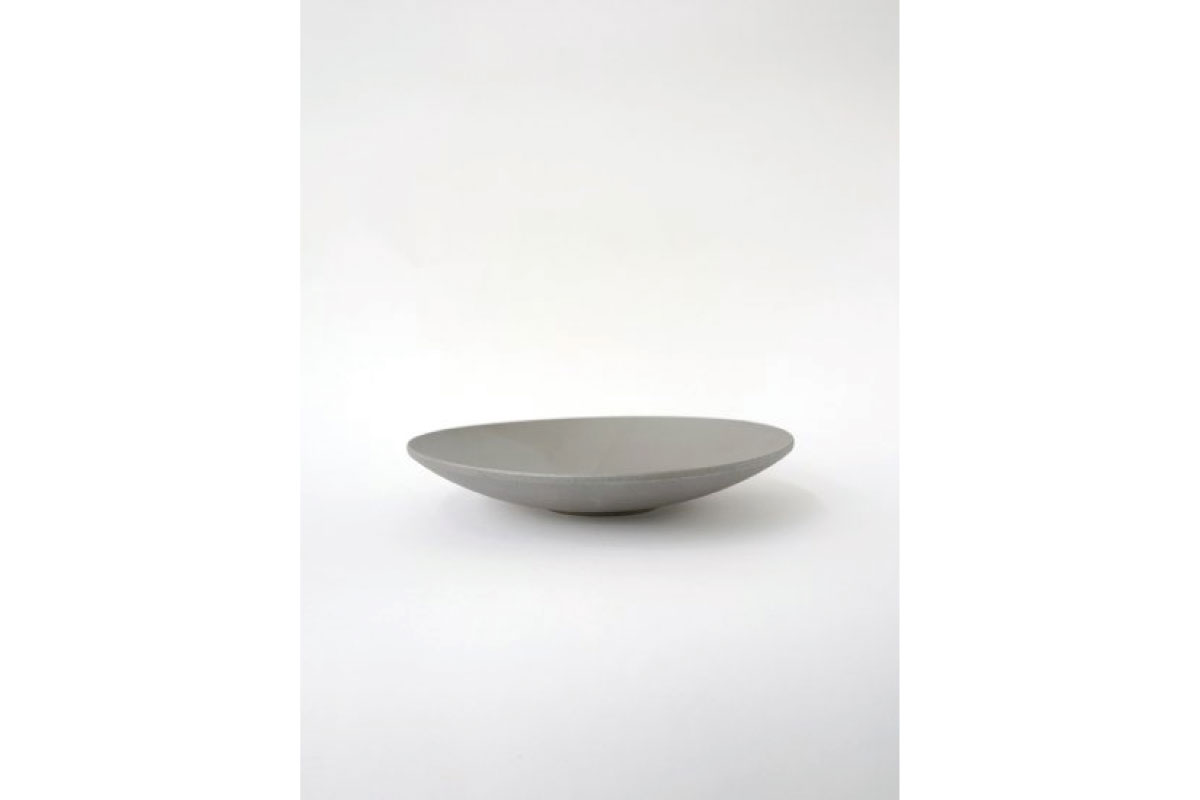 SyuRo |  炻器 Deep Plate グレー M