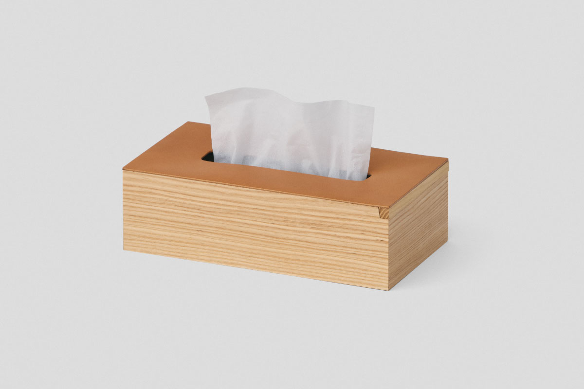 SASAKI | Flap tissue box アッシュ