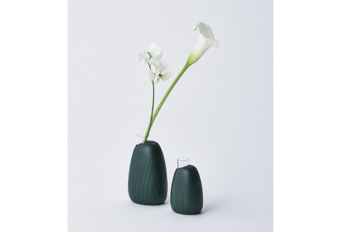 SASAKI | Mango vase グリーン レギュラー