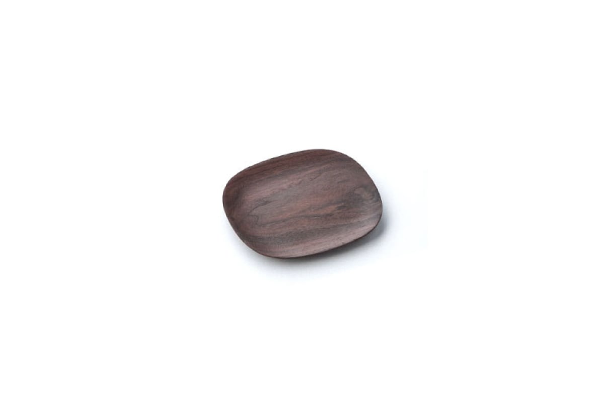 SASAKI | Plain Plate ウォールナット R