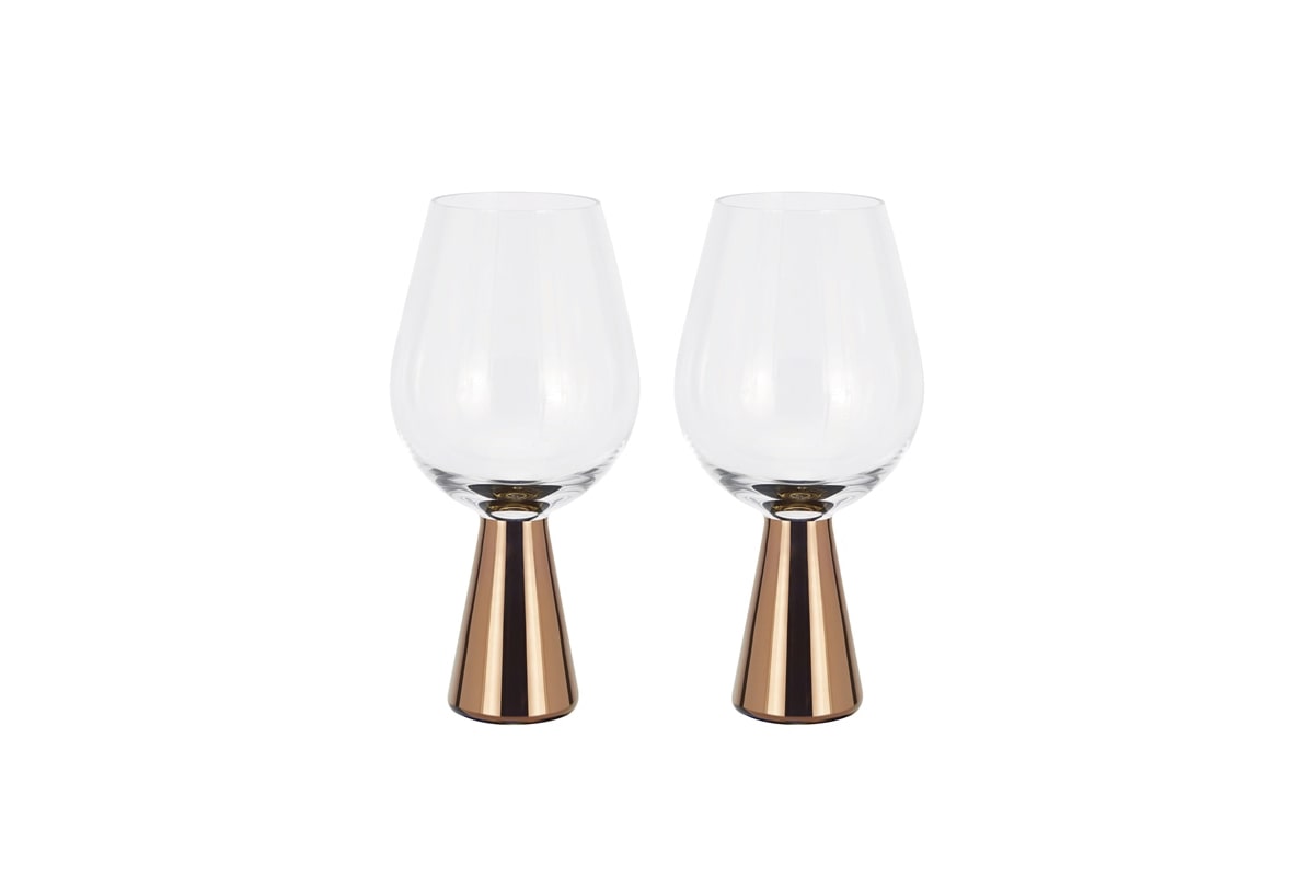 TOM DIXON. | TANK WINE GLASS X2