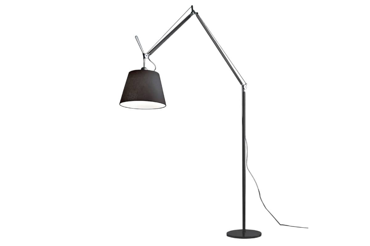 Artemide | Tolomeo Mega Floor ブラックサテン