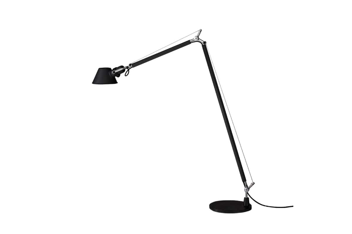 Artemide | Tolomeo Reading Floor ブラック