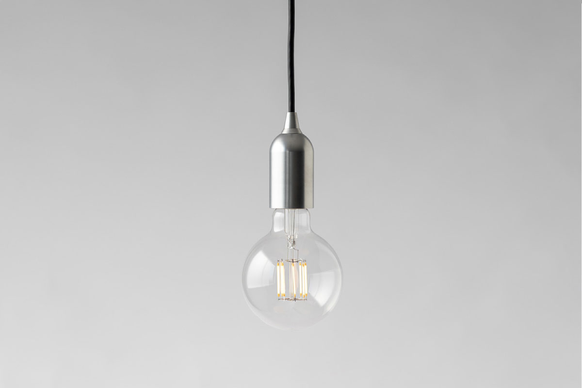 well lit | MUNI PENDANT Matte Alumi