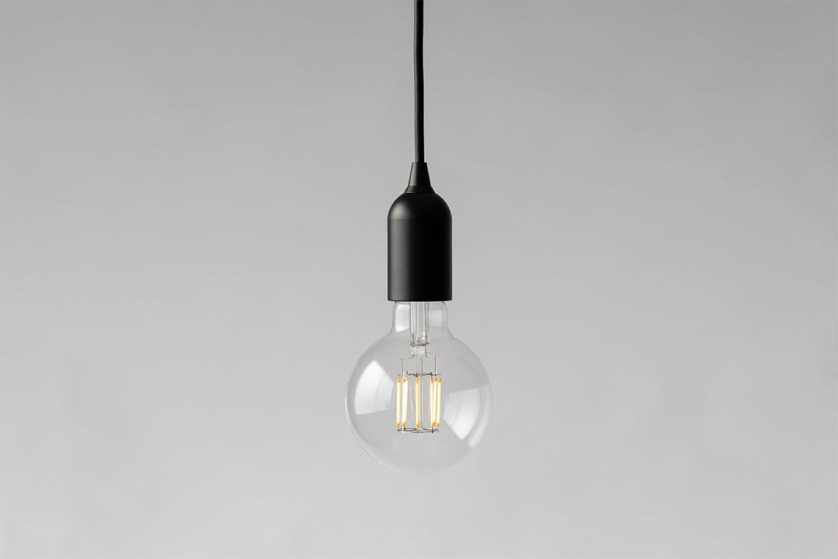 well lit | MUNI PENDANT Matte Black
