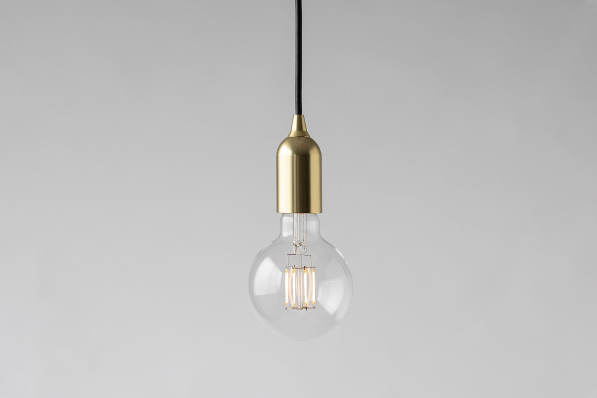 well lit | MUNI PENDANT Matte Brass