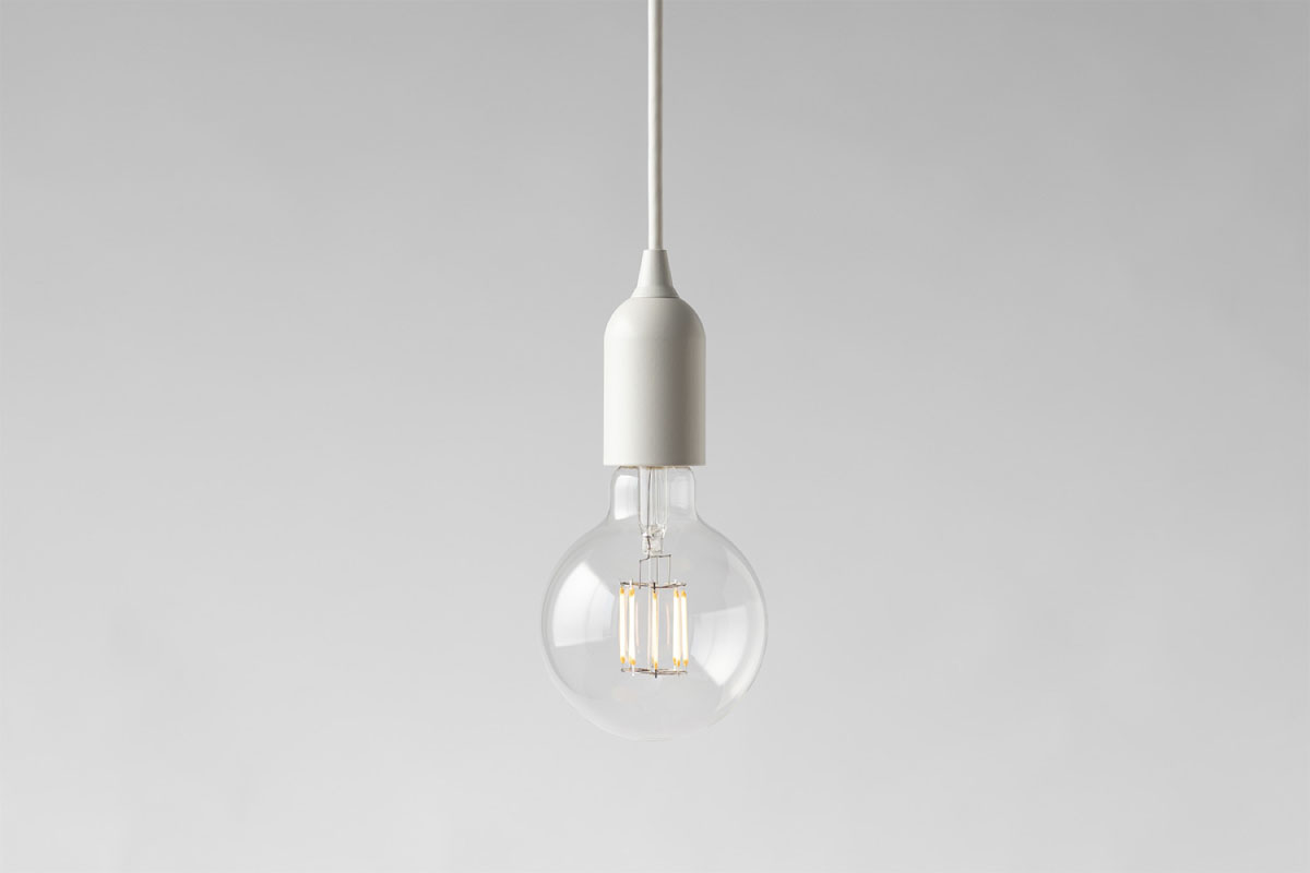 well lit | MUNI PENDANT Matte White