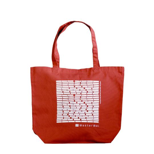 MASTERWAL FABRIC TOTE BAG LUMBER