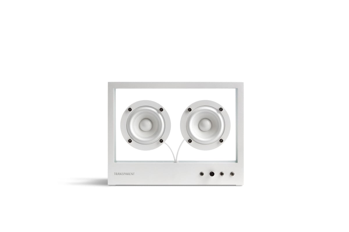 SMALL TRANSPARENT SPEAKER
