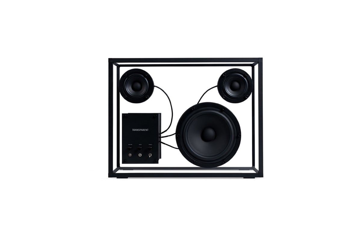 TRANSPARENT SPEAKER Black Code