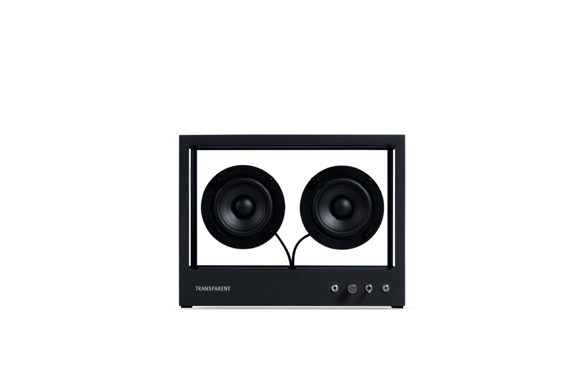 SMALL TRANSPARENT SPEAKER