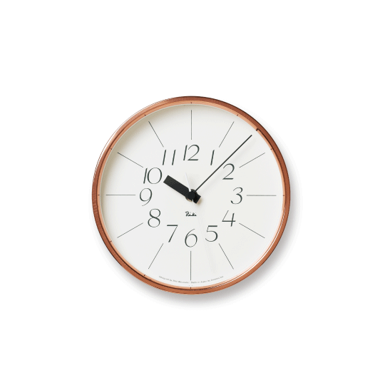 Lemnos | Copper Wall Clock